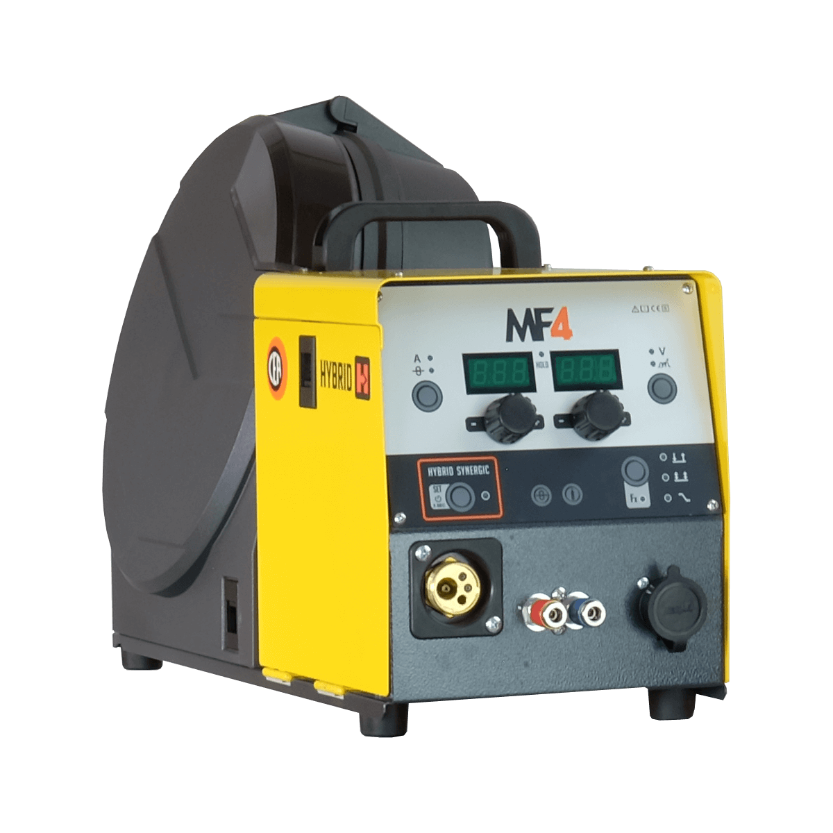 MF4 and MF4W: wire feeder with hybrid synergic(r)